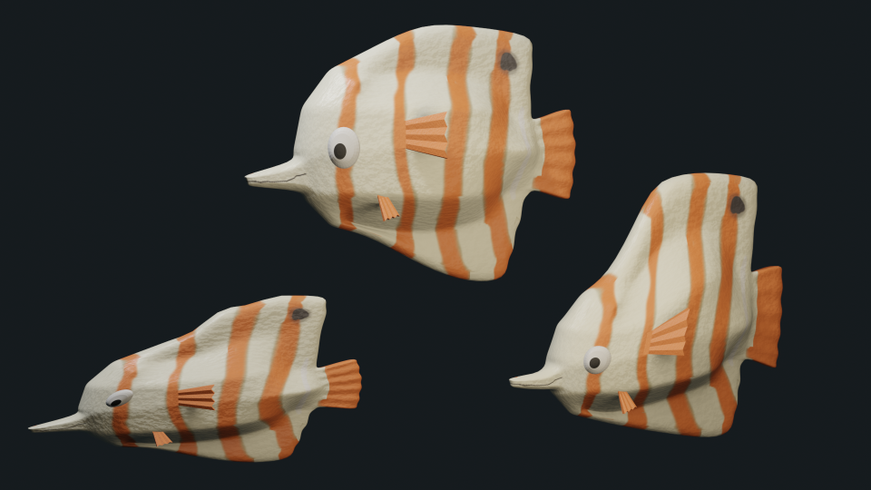 3d fishes - image 1 - student project