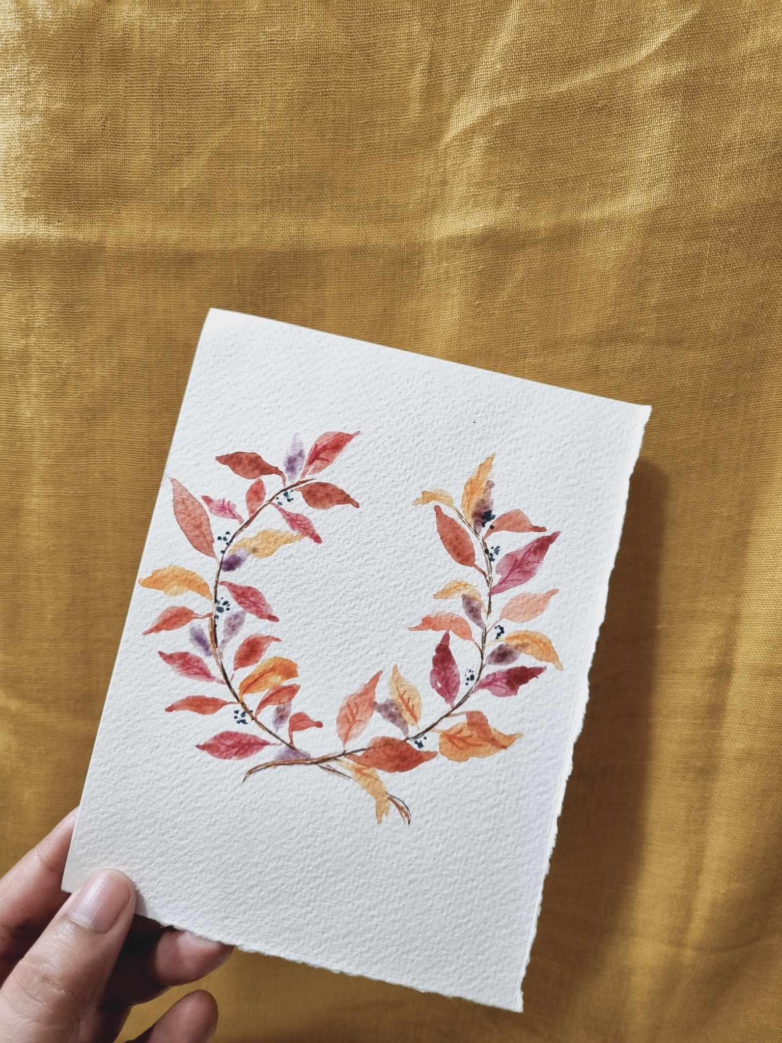 Autumn Wreath - image 1 - student project