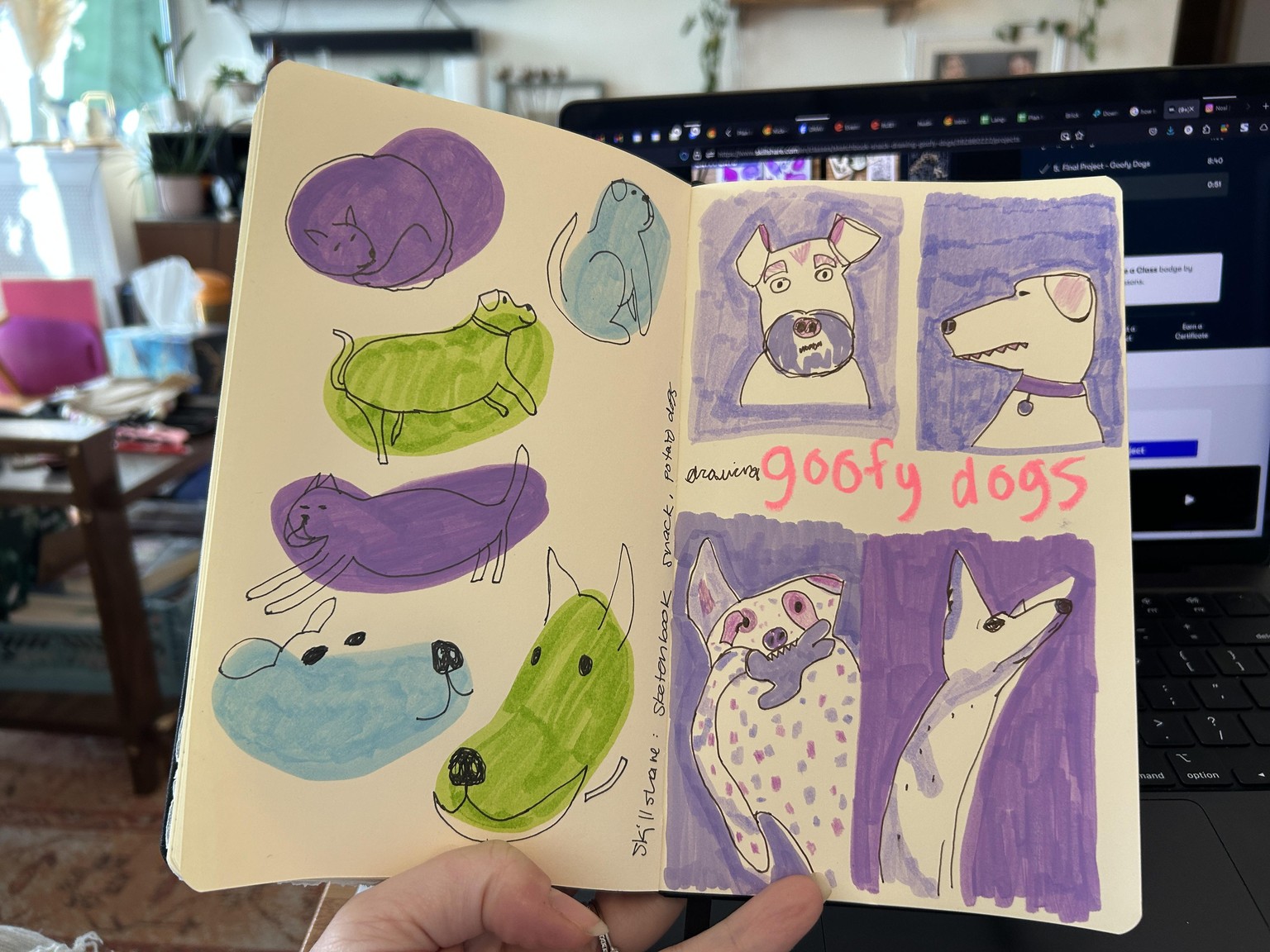 Drawing Goofy Dogs! - image 1 - student project