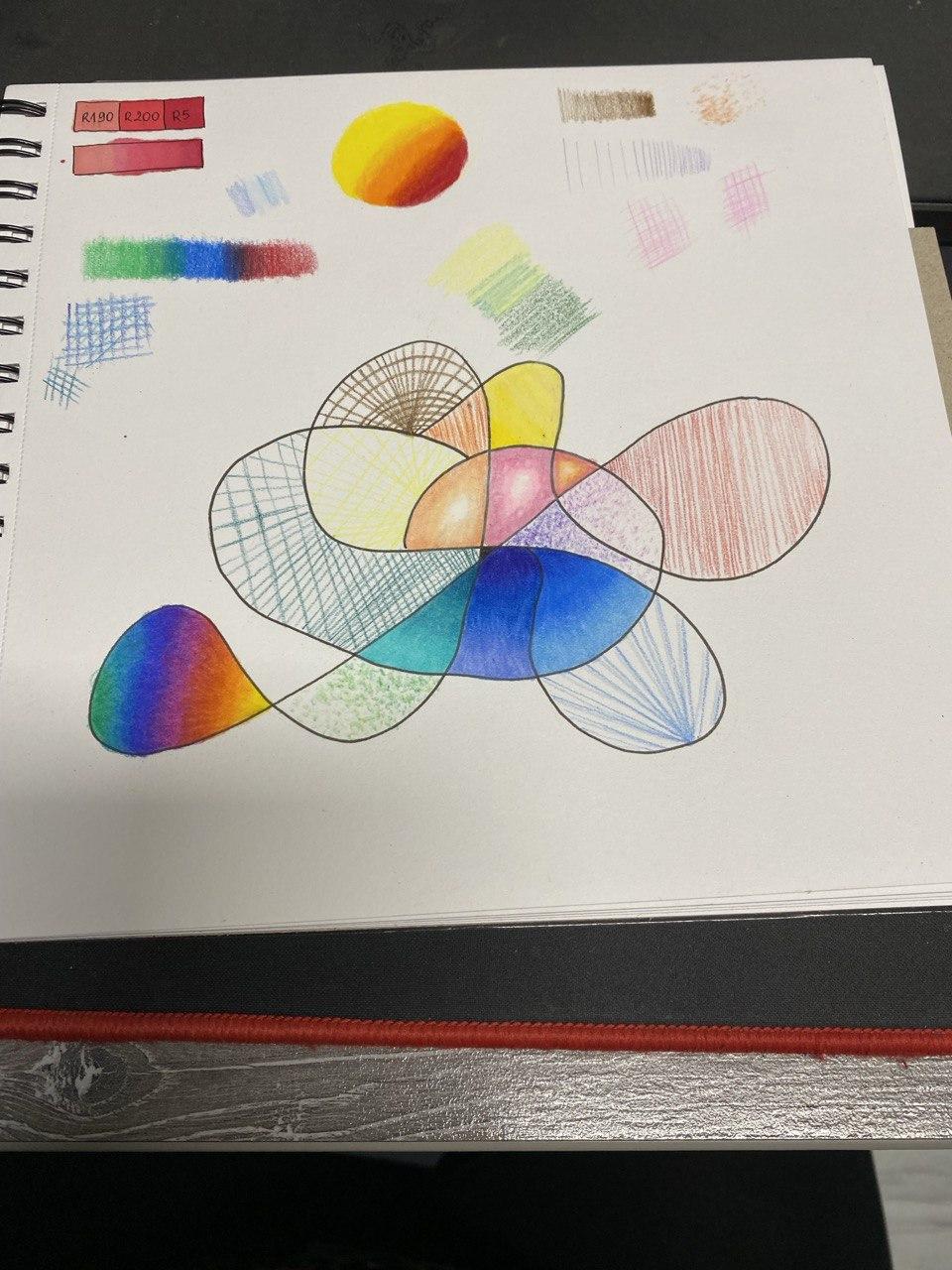 Colorful doodles - image 1 - student project