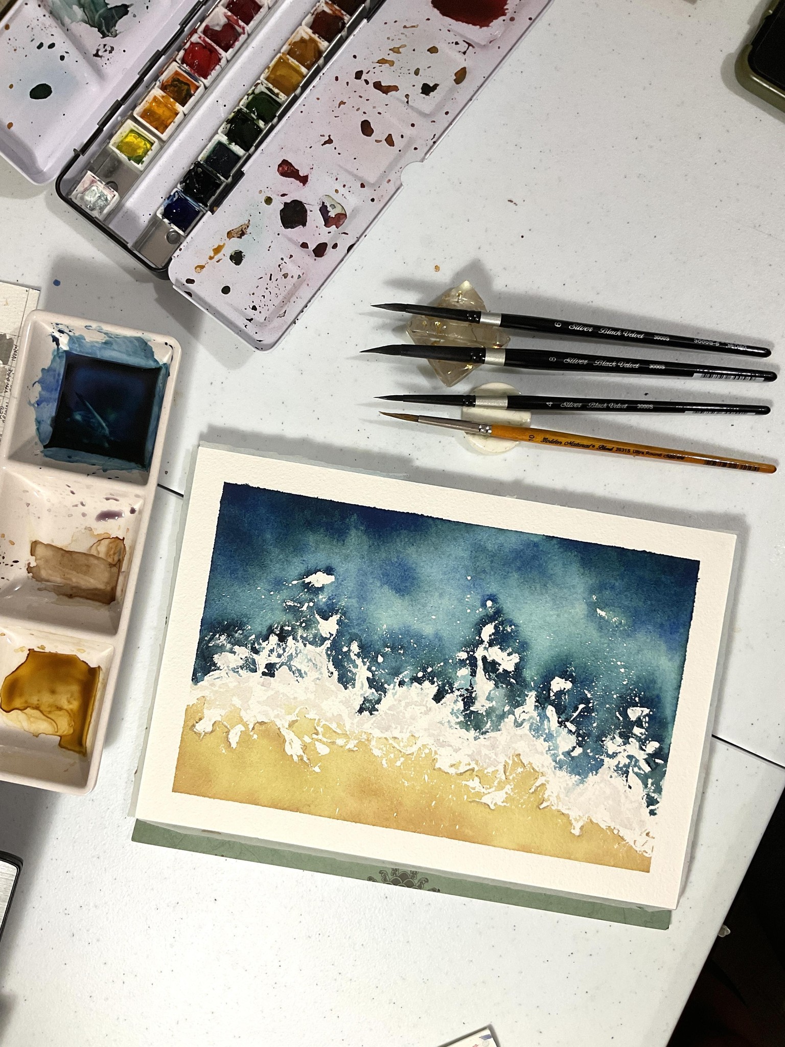 Ocean waves - image 1 - student project