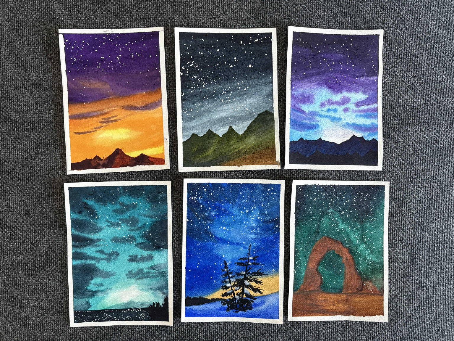 100 days watercolor - image 2 - student project