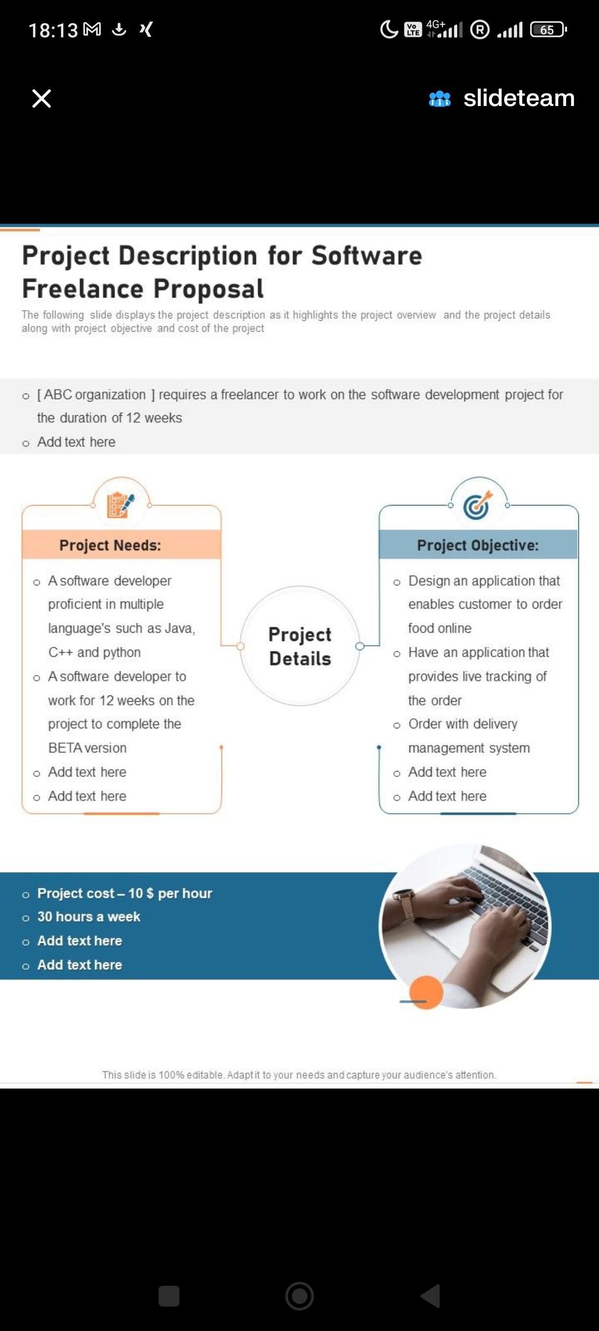 BECOME A FREELANCER - image 1 - student project