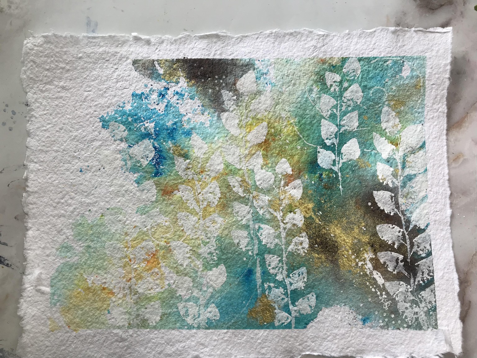 Fun Playing with Watercolor Powders - image 1 - student project