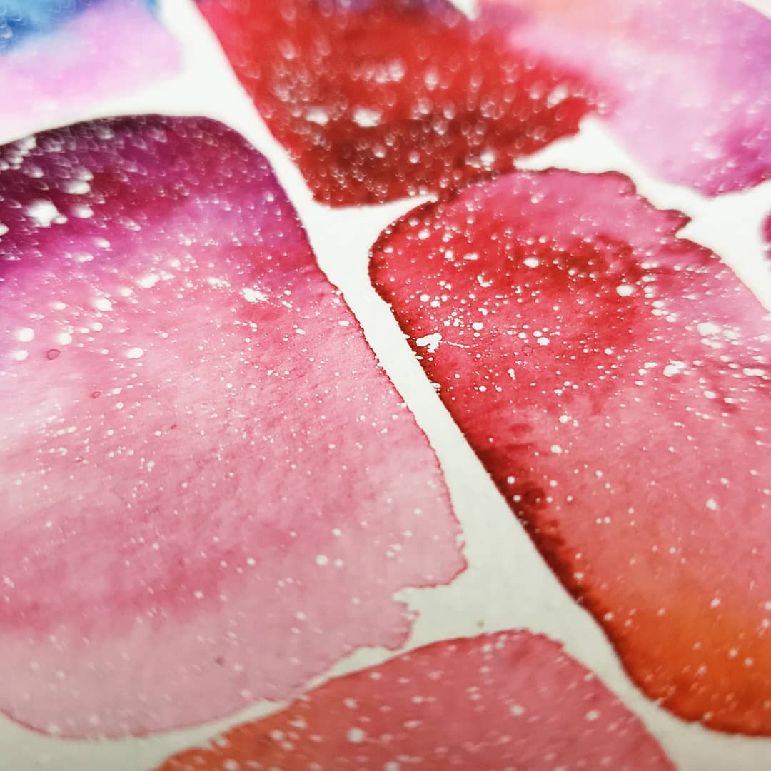 Abstract Watercolor Galaxy - image 2 - student project