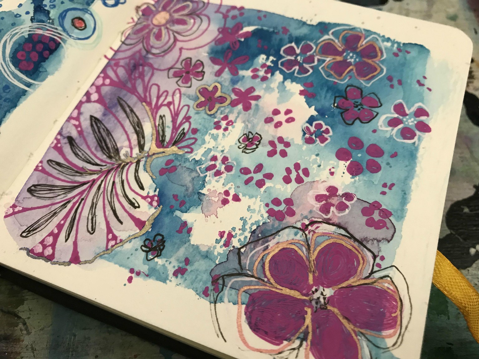 Gel pen fun! - image 2 - student project