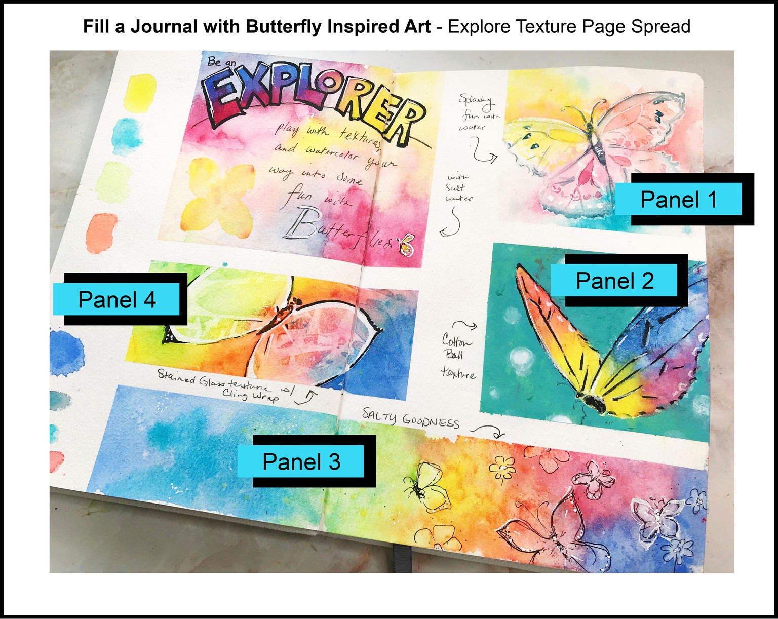 Butterfly Sketchbook - Updated 2 Example Project - image 3 - student project