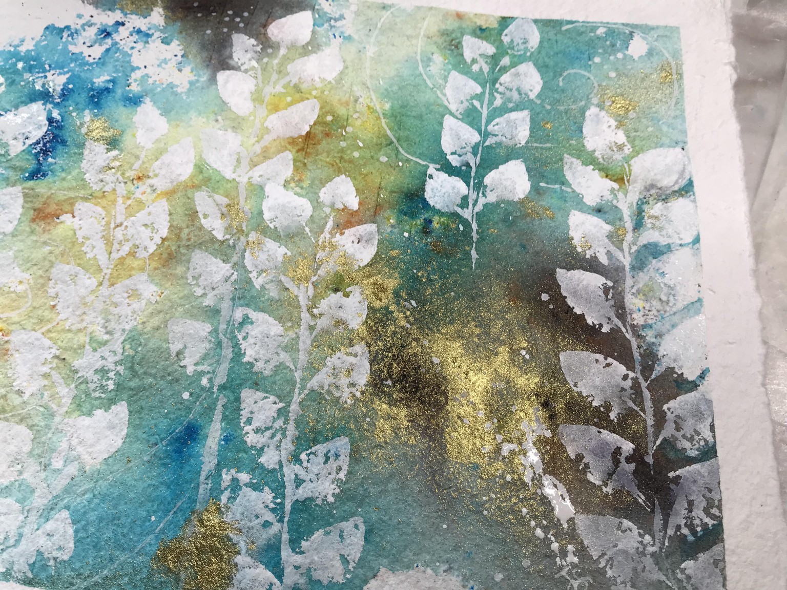 Fun Playing with Watercolor Powders - image 2 - student project