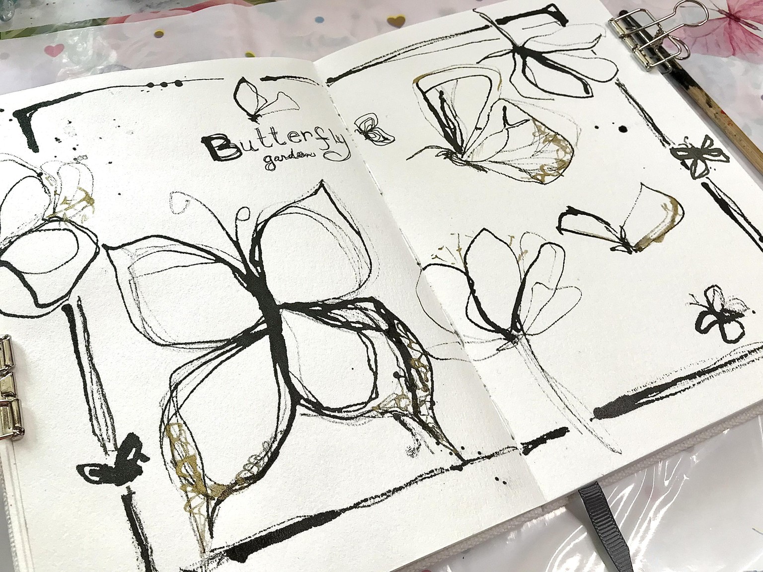 Butterfly Sketchbook - Updated 2 Example Project - image 1 - student project