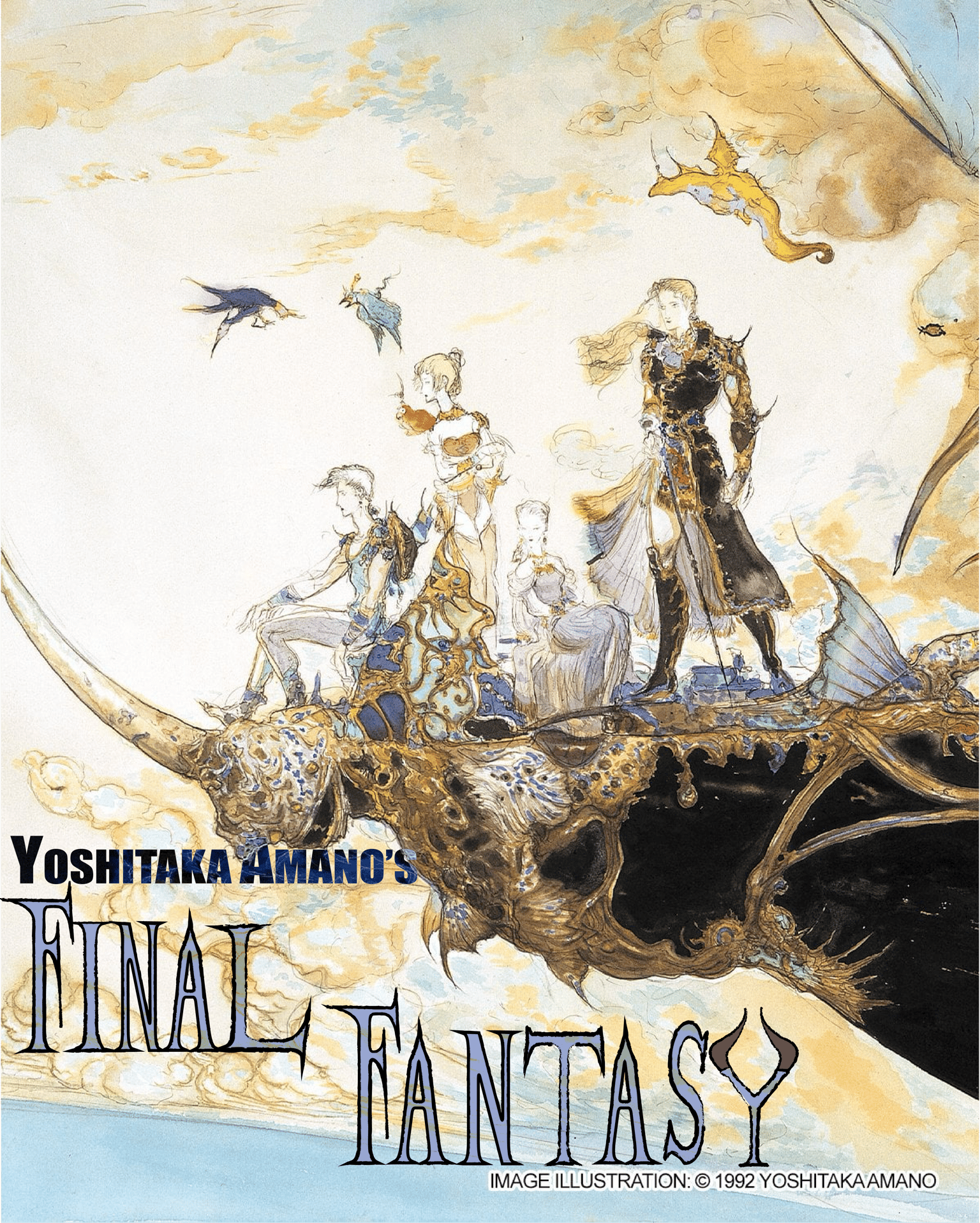 Final Fantasy magazine segment cover - image 1 - student project