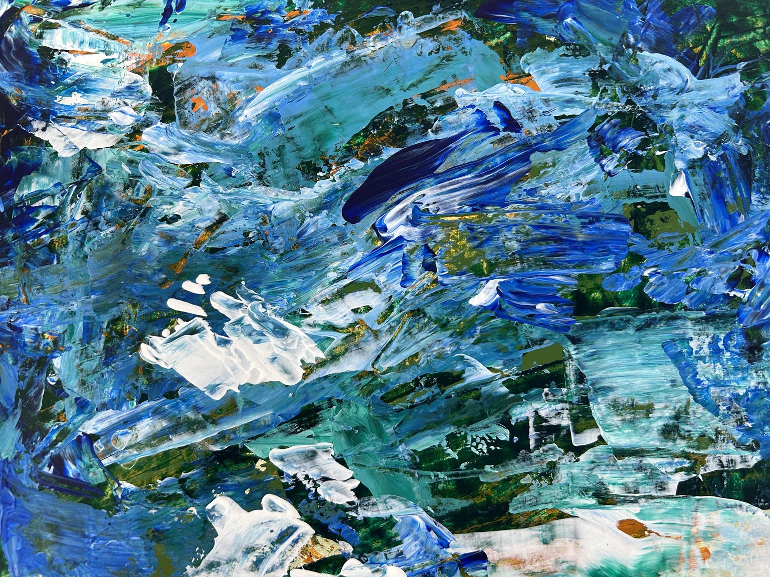 Palette knife impasto exercise - image 2 - student project