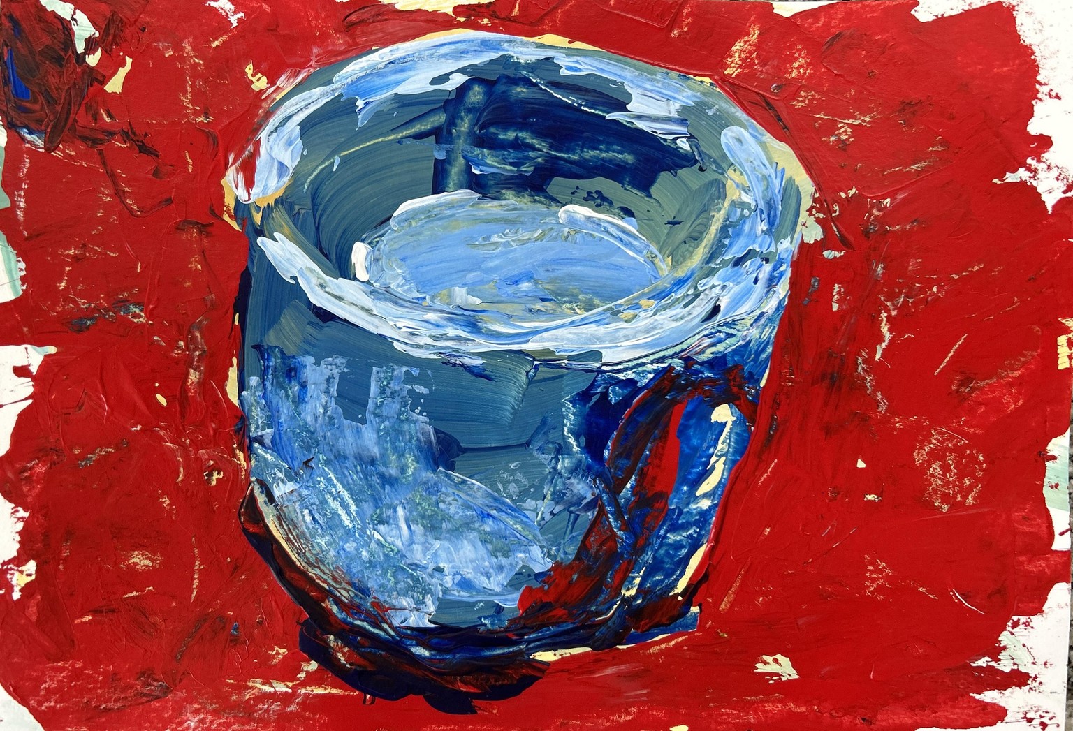 Palette knife impasto exercise - image 1 - student project