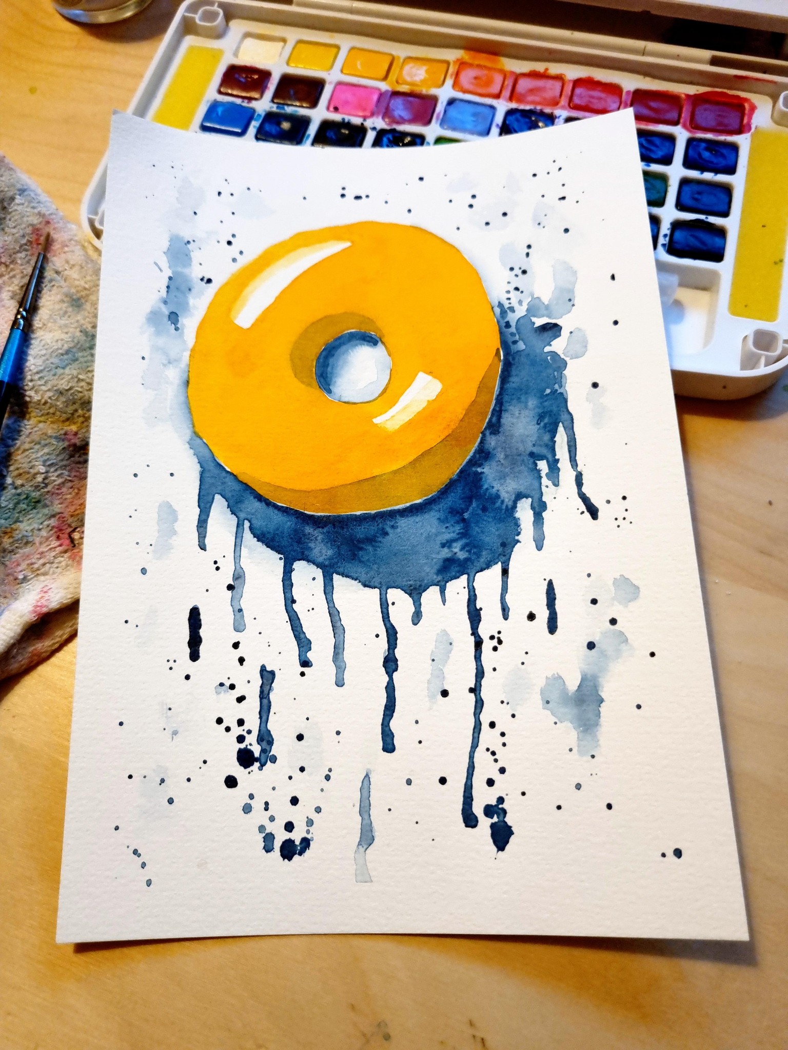 Complimentary Colours Doughnuts - image 2 - student project
