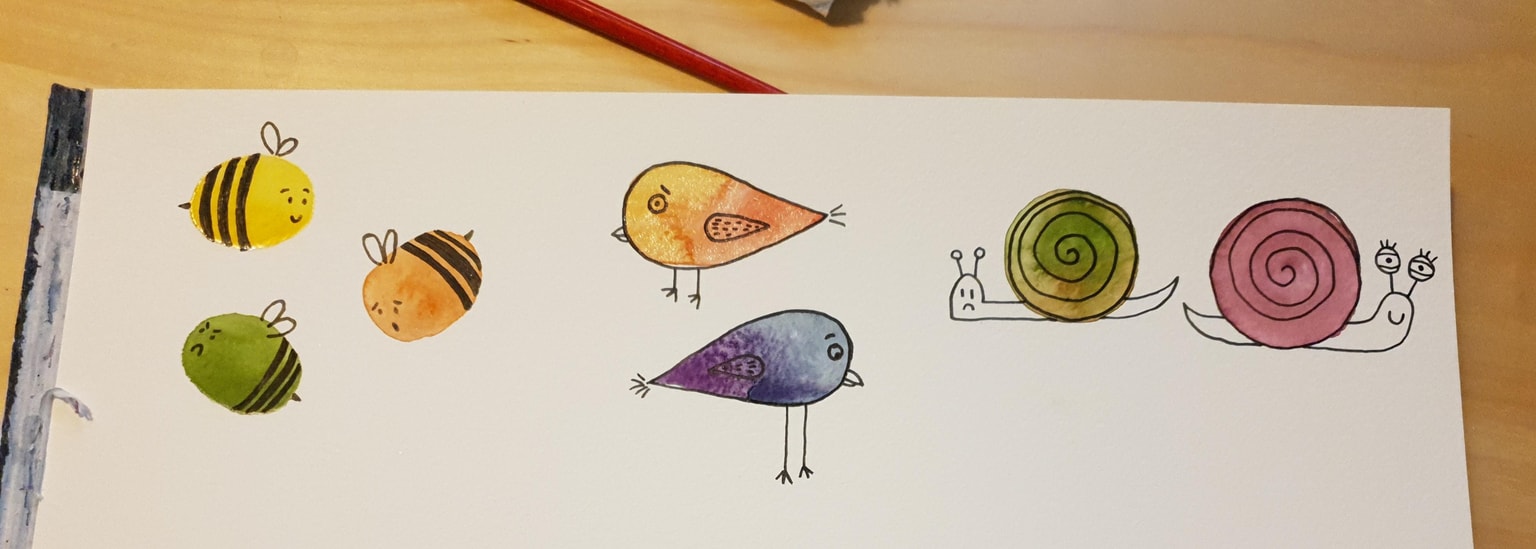 Basic watercolour projects - image 4 - student project