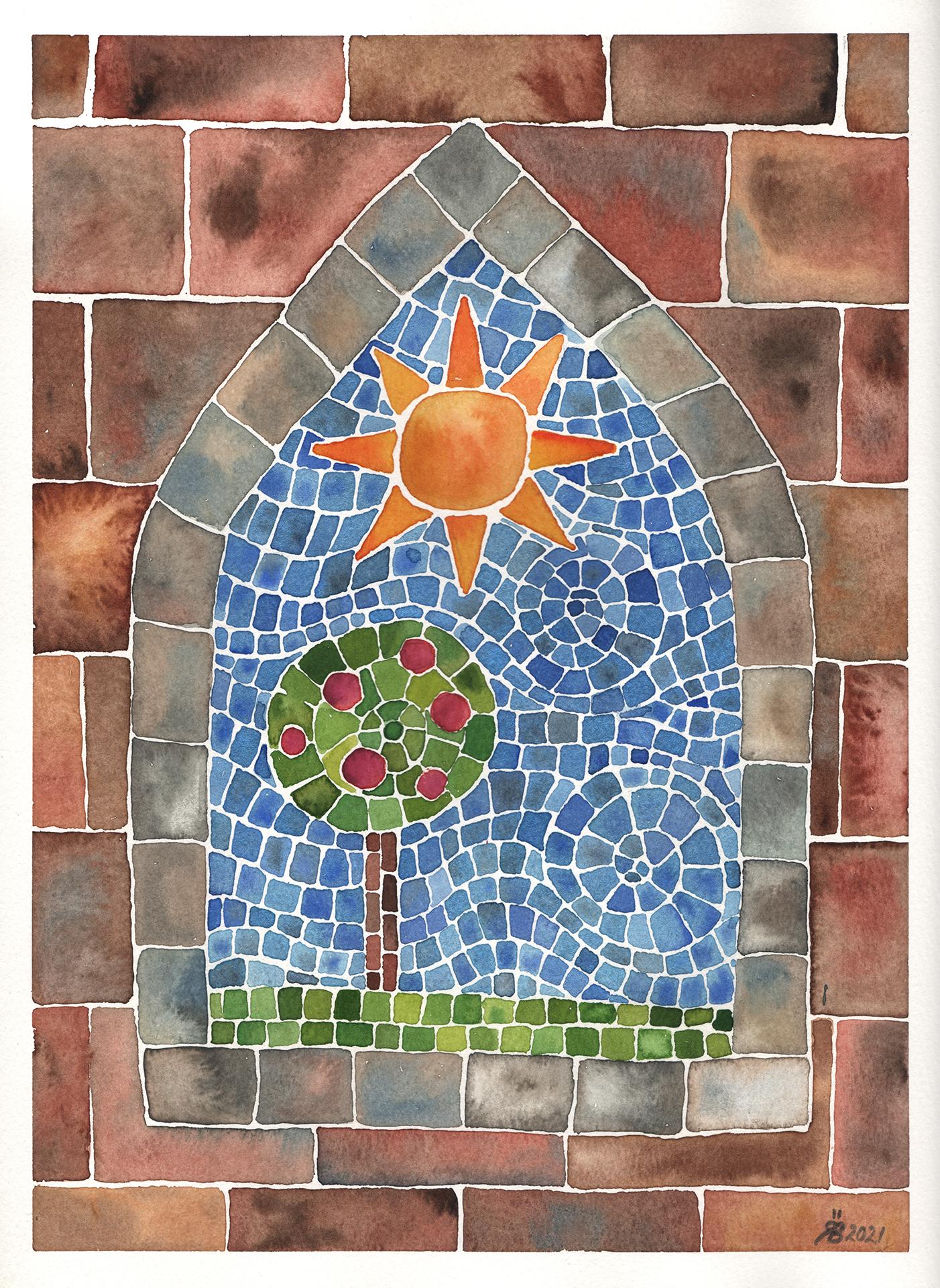 Under the Sea and Stained Glass Mosaics - image 2 - student project