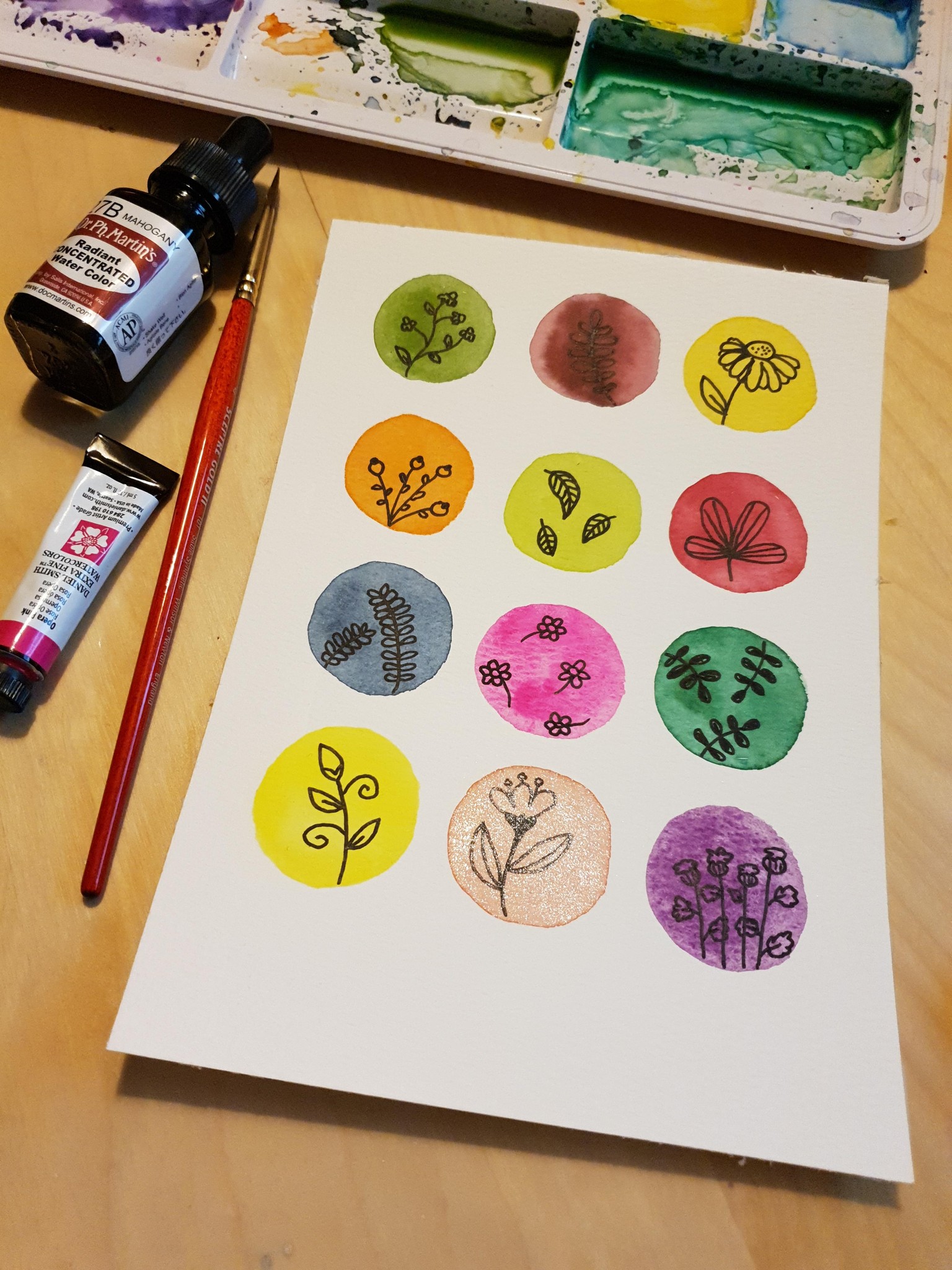 Basic watercolour projects - image 2 - student project