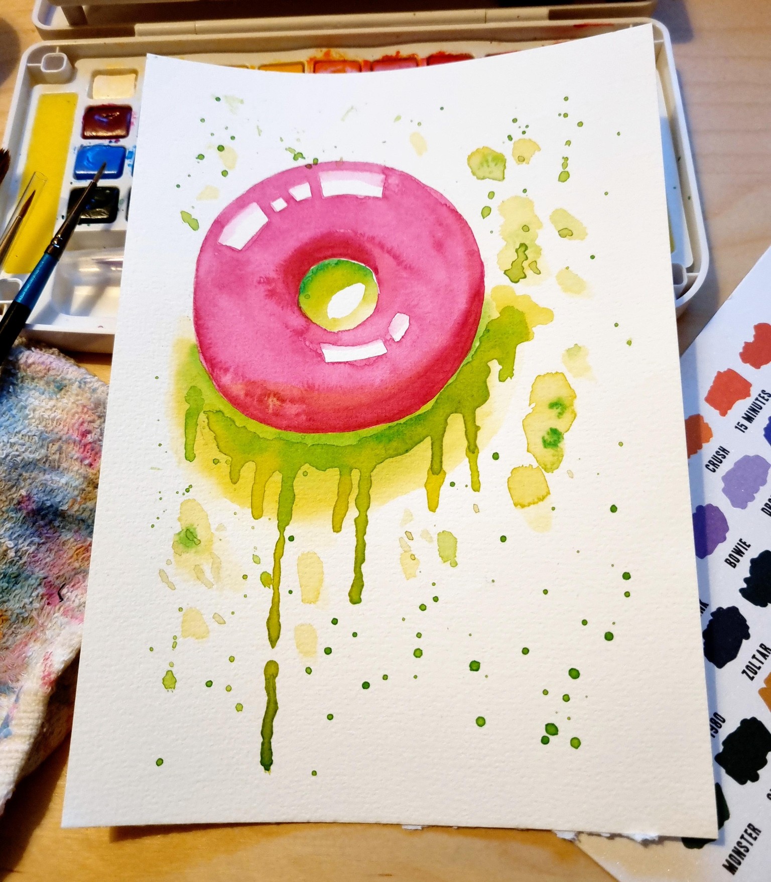 Complimentary Colours Doughnuts - image 1 - student project