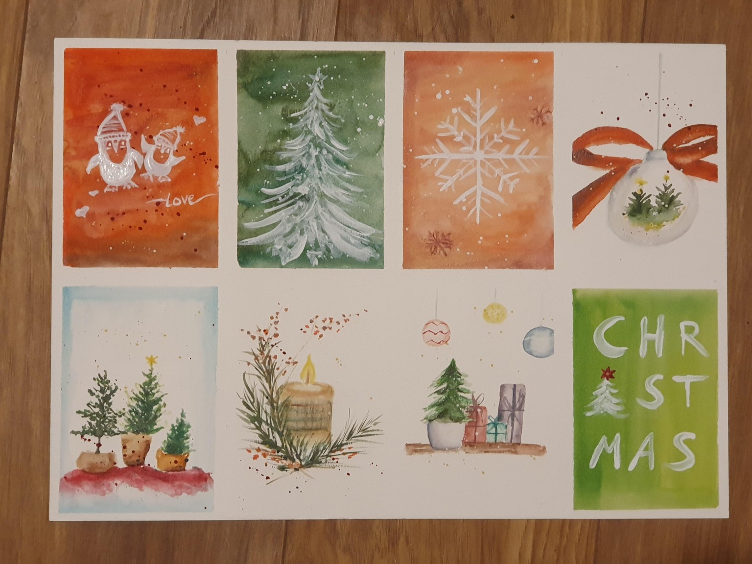 Christmas card fun - image 1 - student project