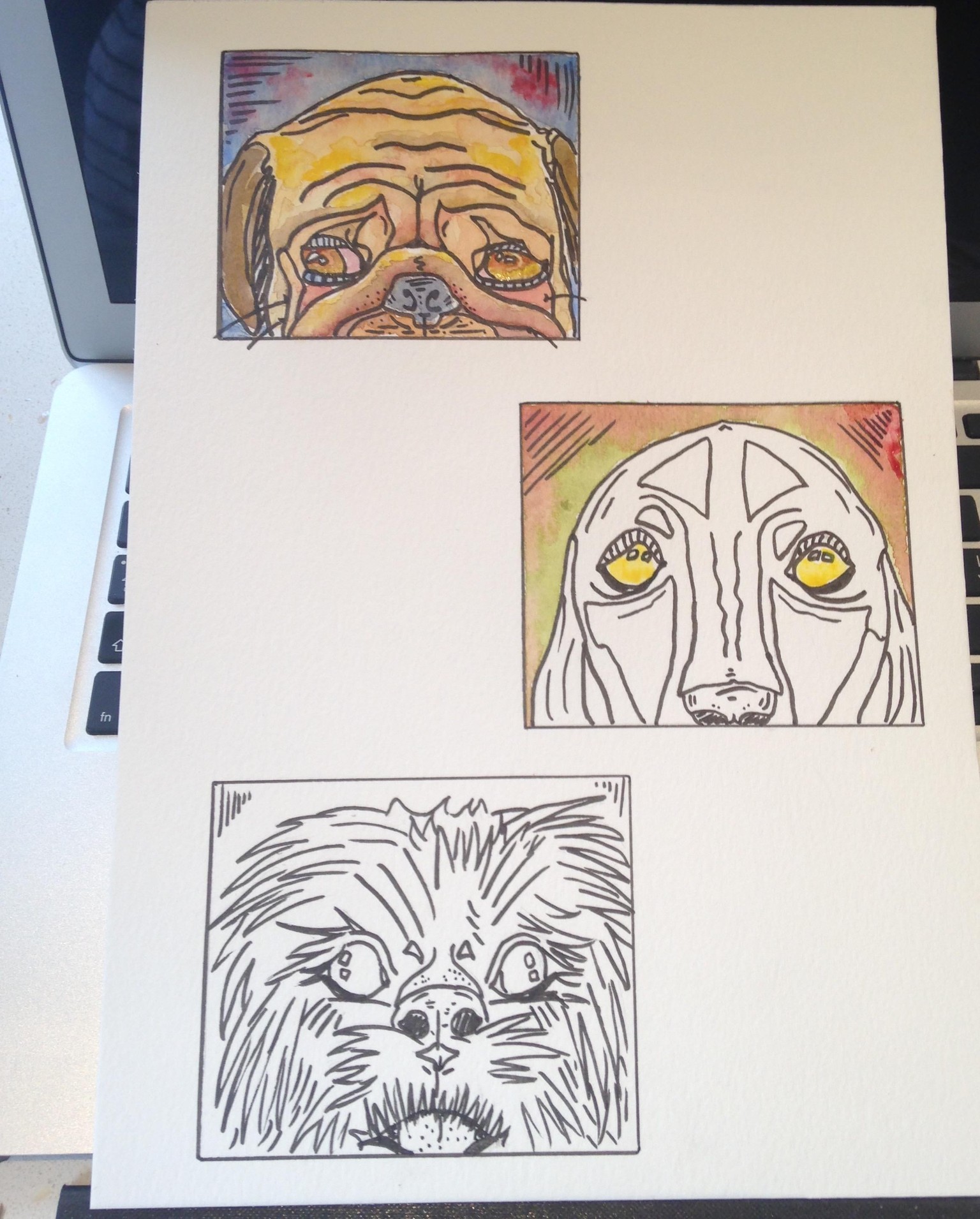 Thumb nail sketches - image 1 - student project