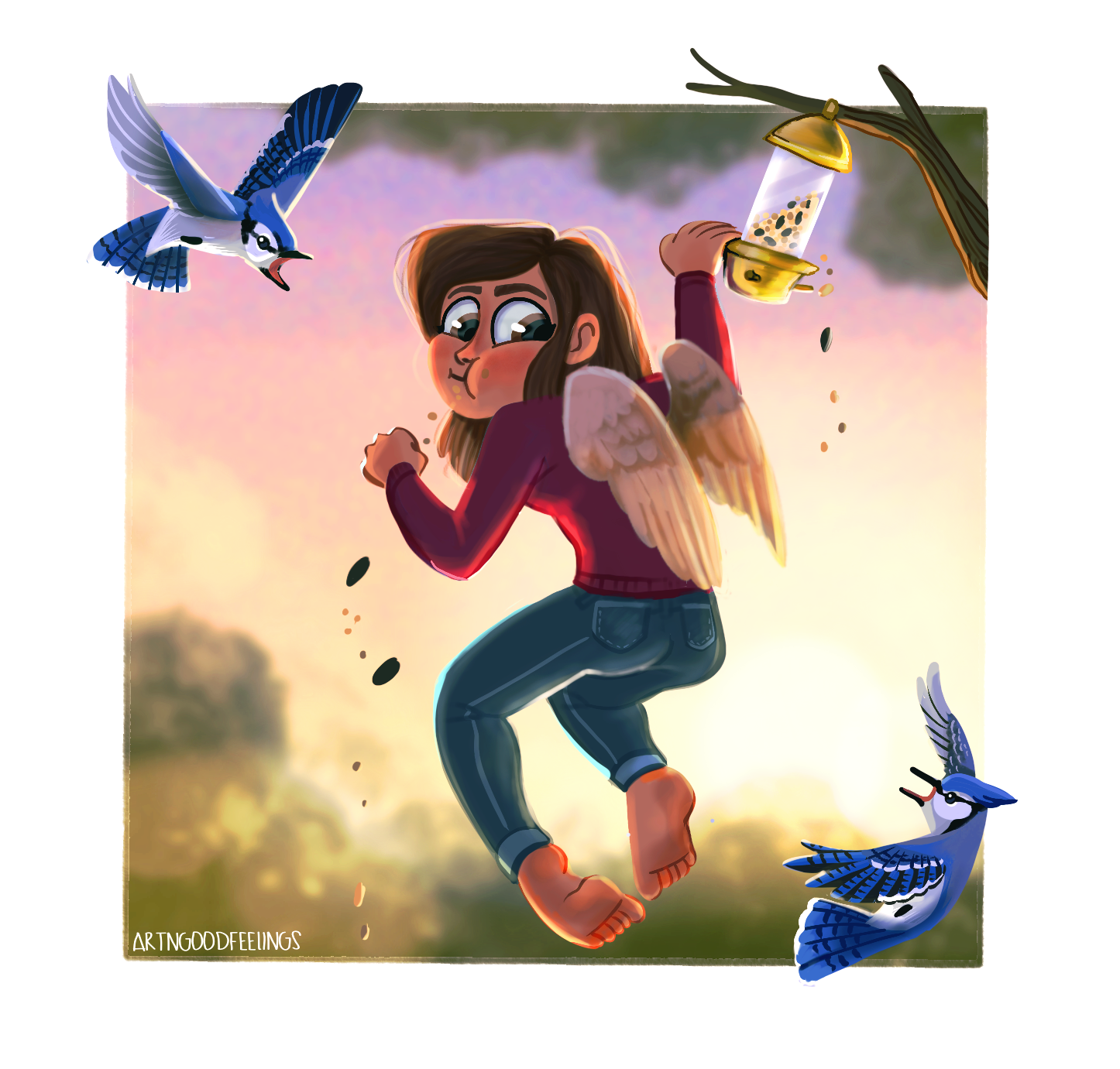 Bird Girl - image 1 - student project