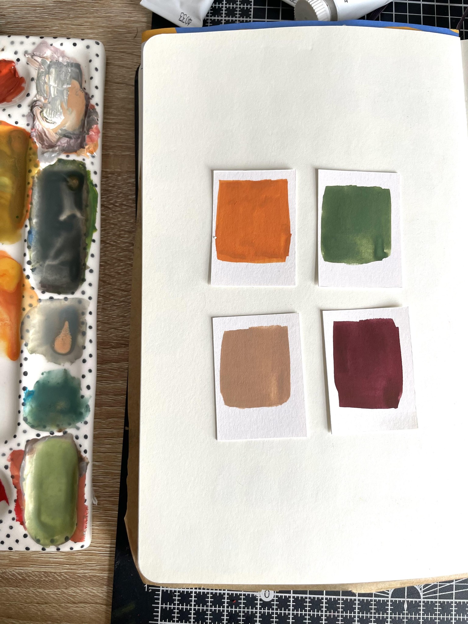 Muted Colour Cards - image 4 - student project