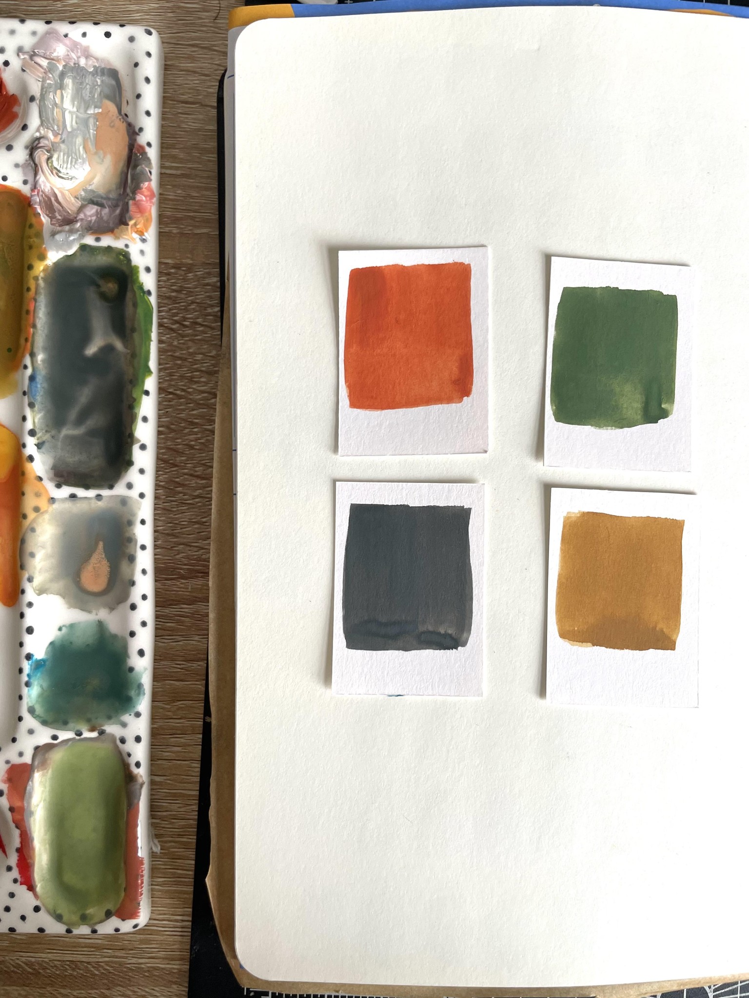 Muted Colour Cards - image 3 - student project
