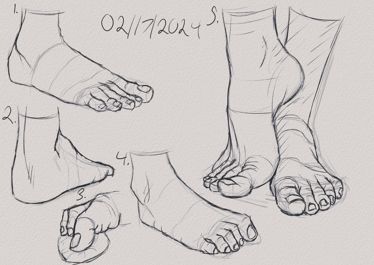 Drawing Feet - image 1 - student project