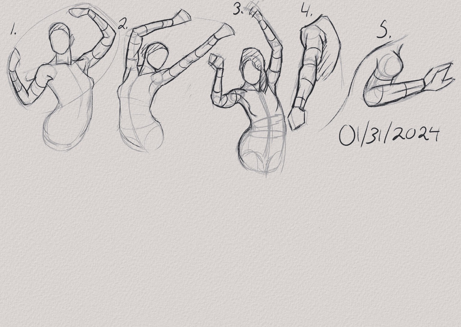 Drawing arms - image 1 - student project