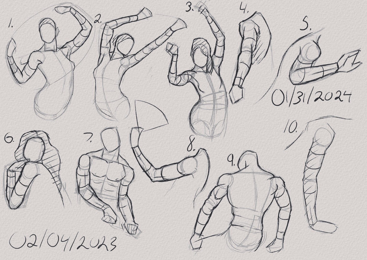 Drawing arms - image 2 - student project
