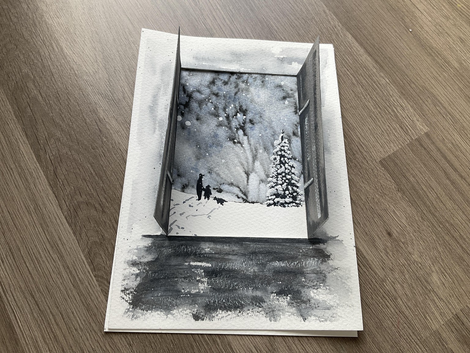 Door flap fun painting - image 3 - student project