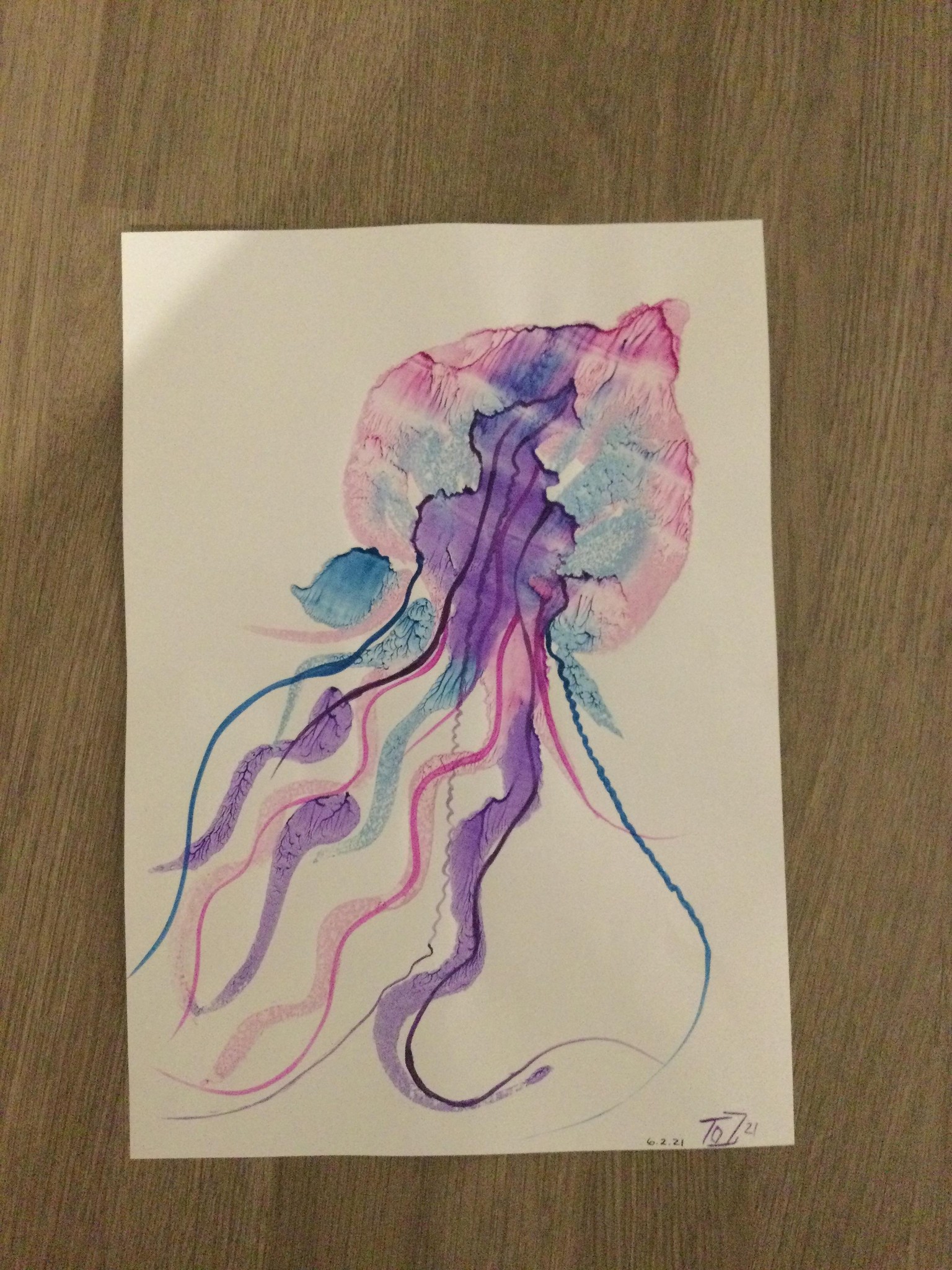 Mono Printing - image 1 - student project