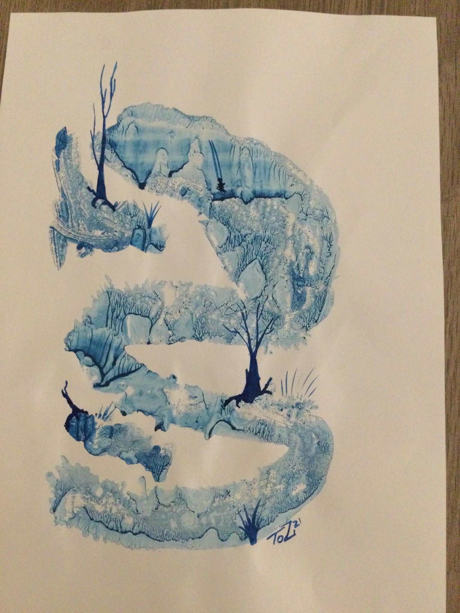 Mono Printing - image 5 - student project