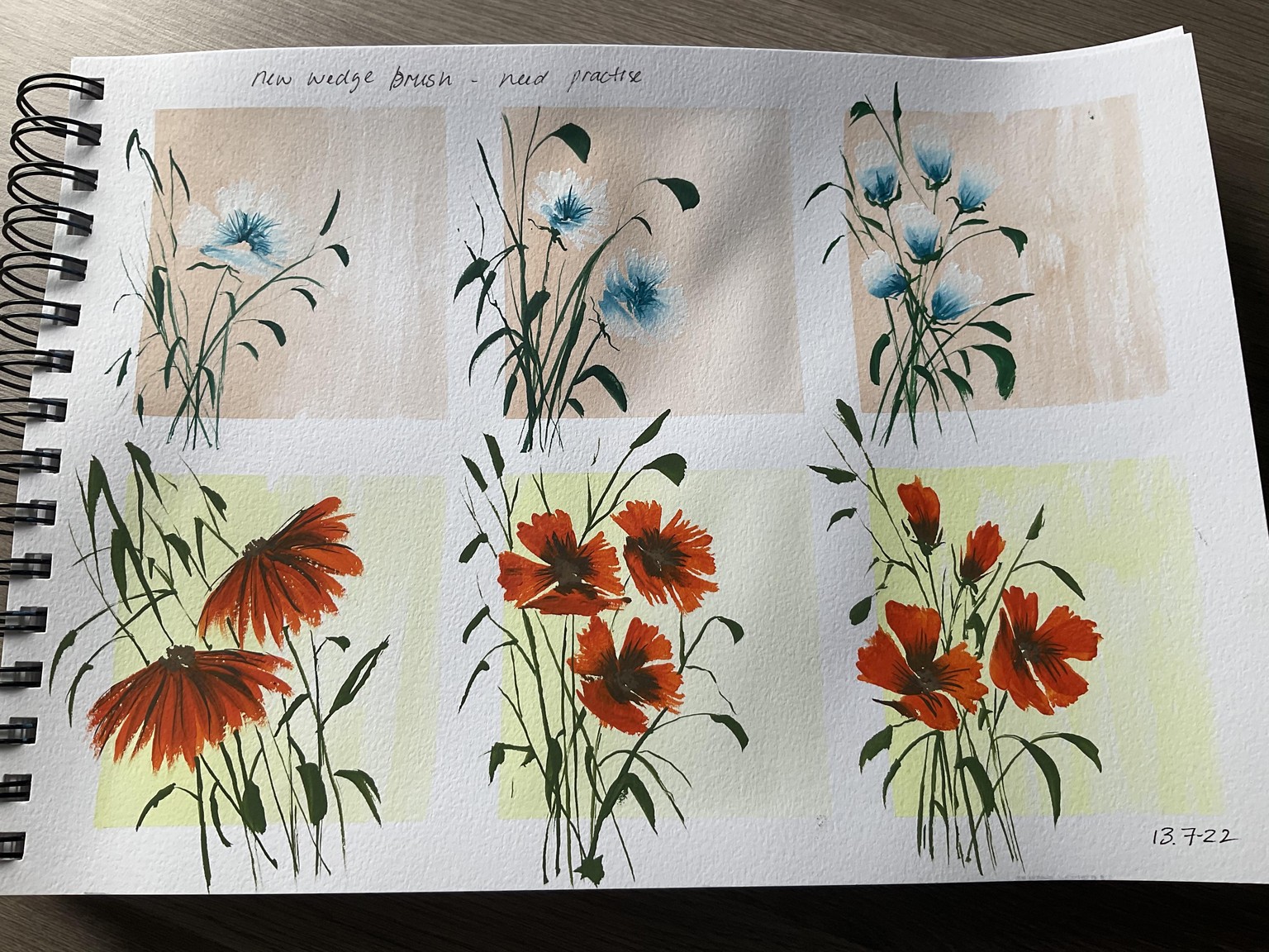 6 little flowers - image 2 - student project