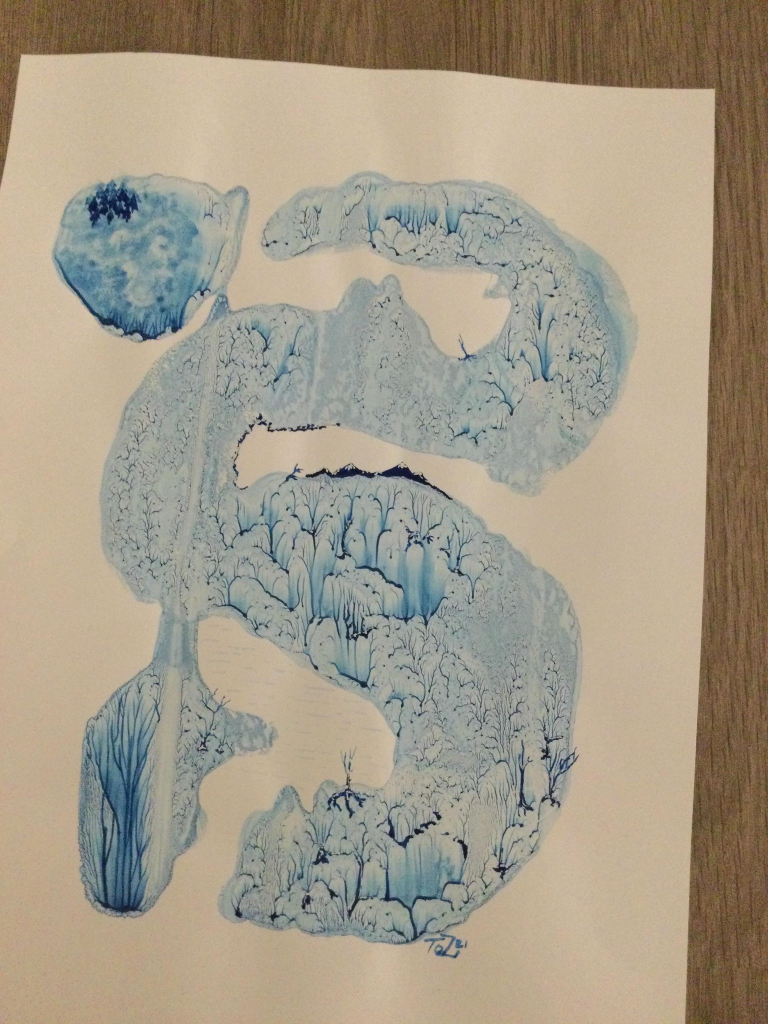 Mono Printing - image 6 - student project
