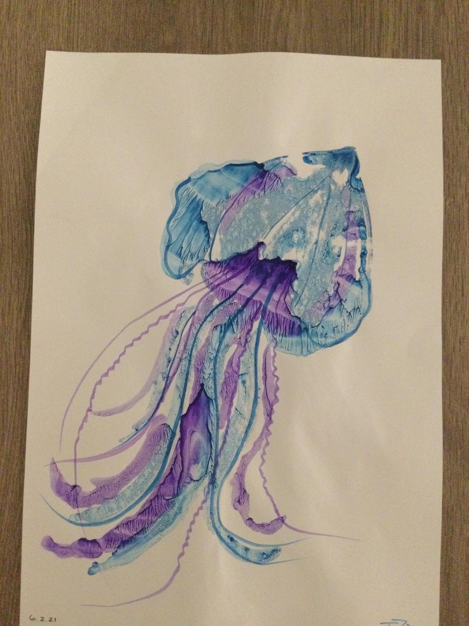 Mono Printing - image 4 - student project