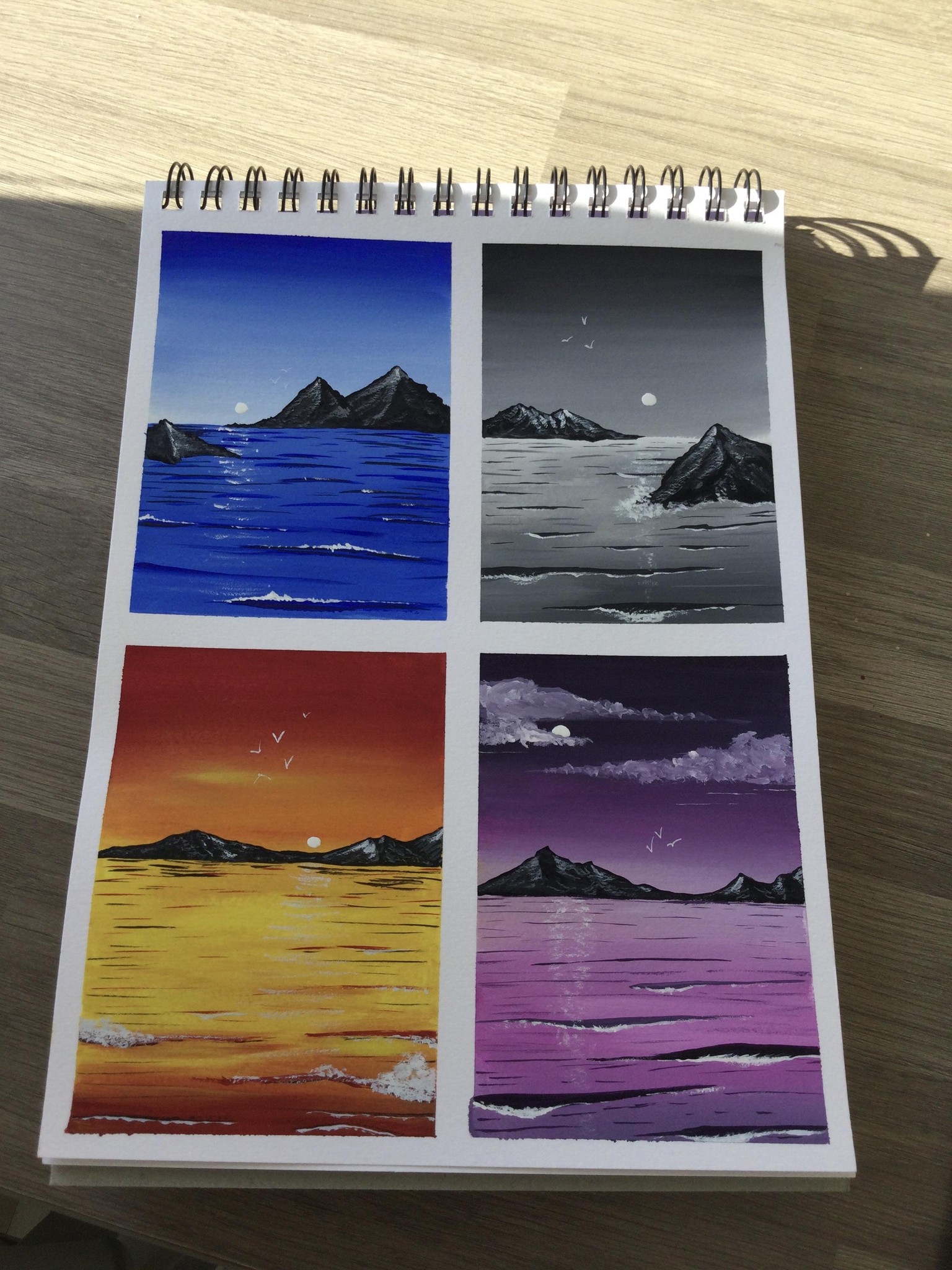 A great gouache class - image 1 - student project