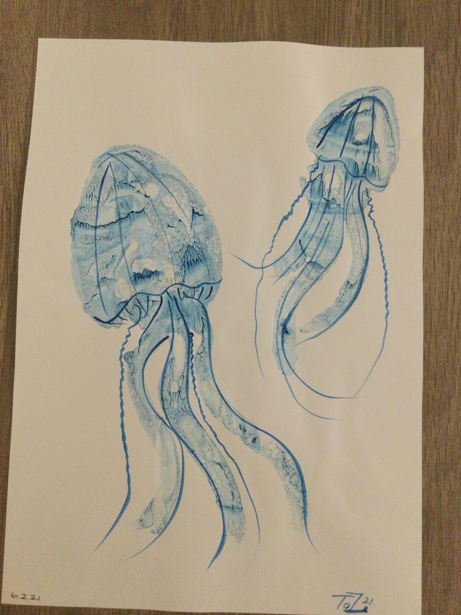 Mono Printing - image 3 - student project