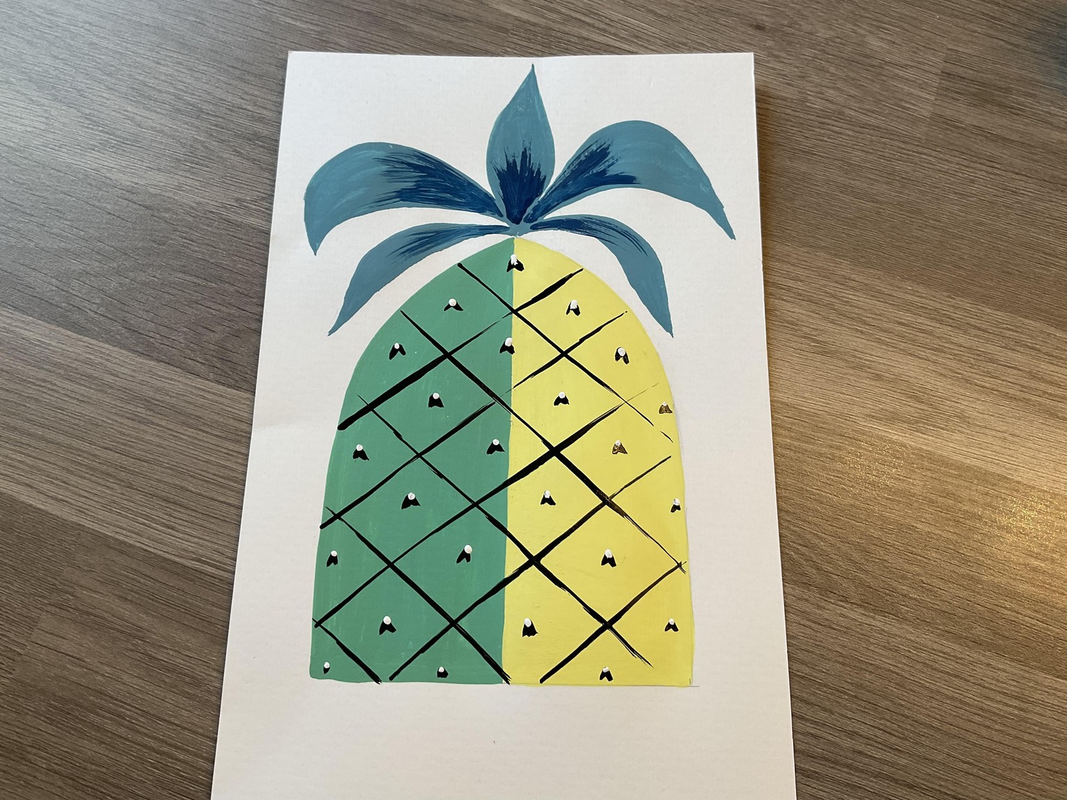 Easy gouache fruit - image 2 - student project