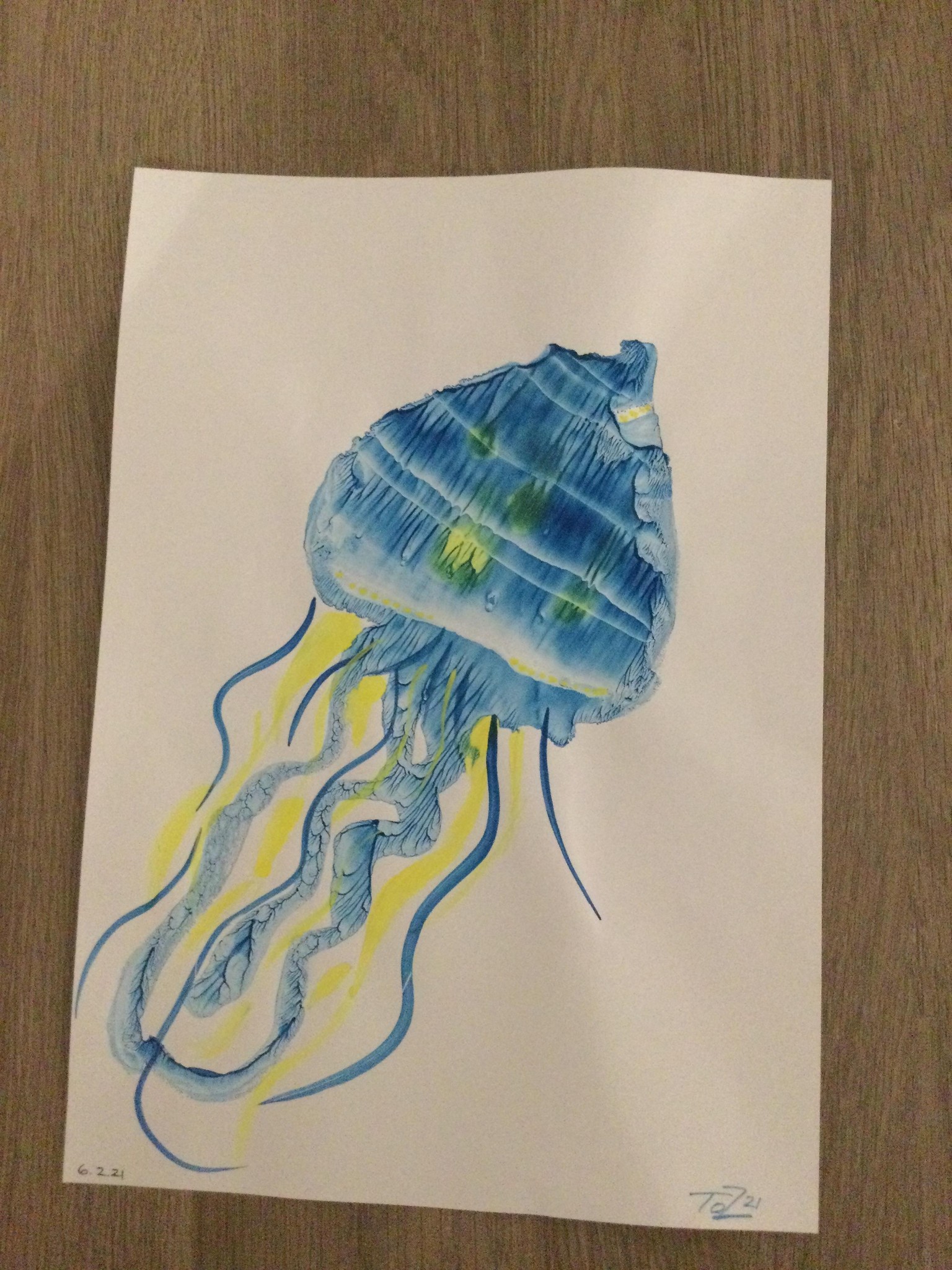 Mono Printing - image 2 - student project