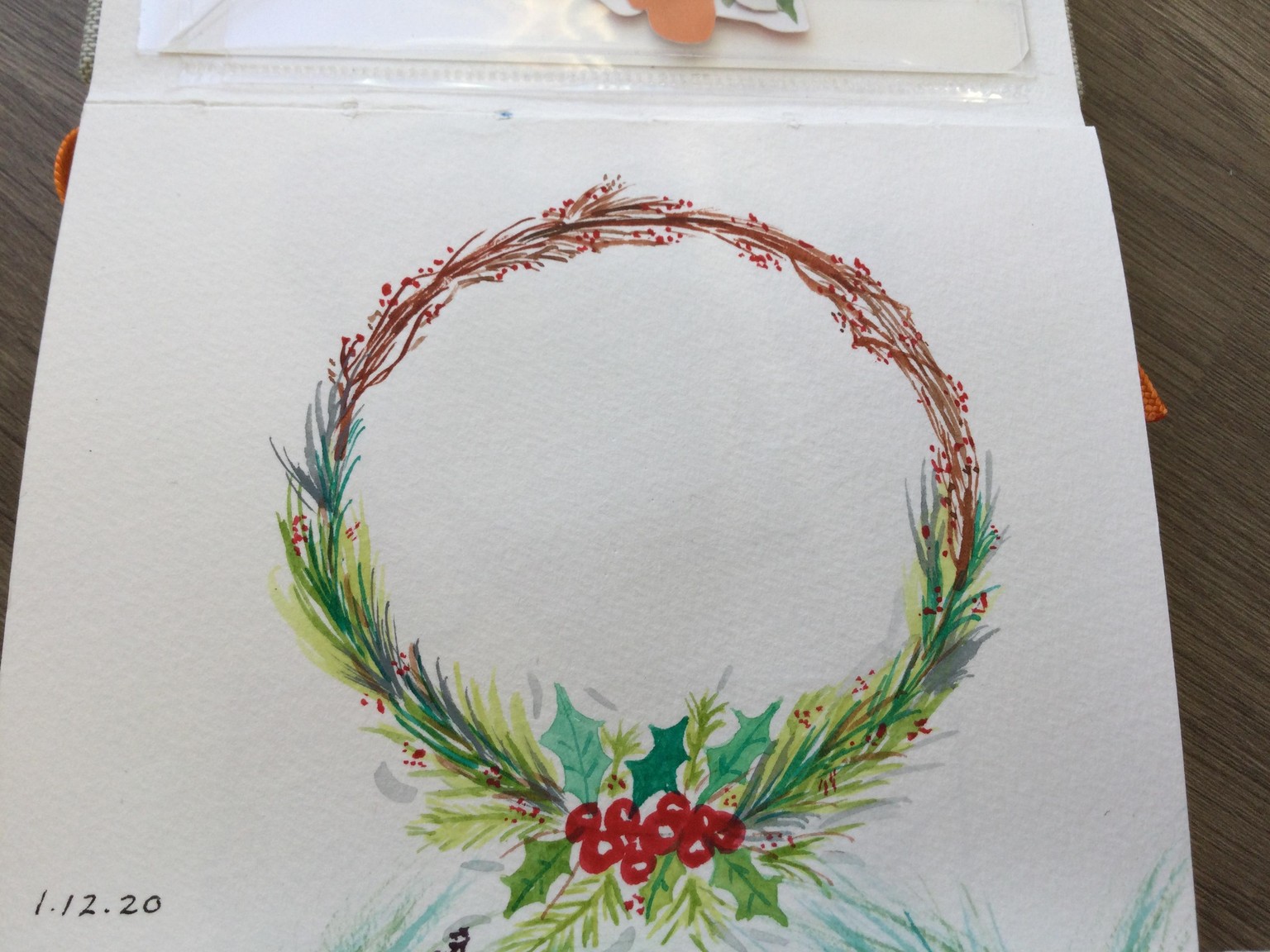 Twig Wreath - image 1 - student project