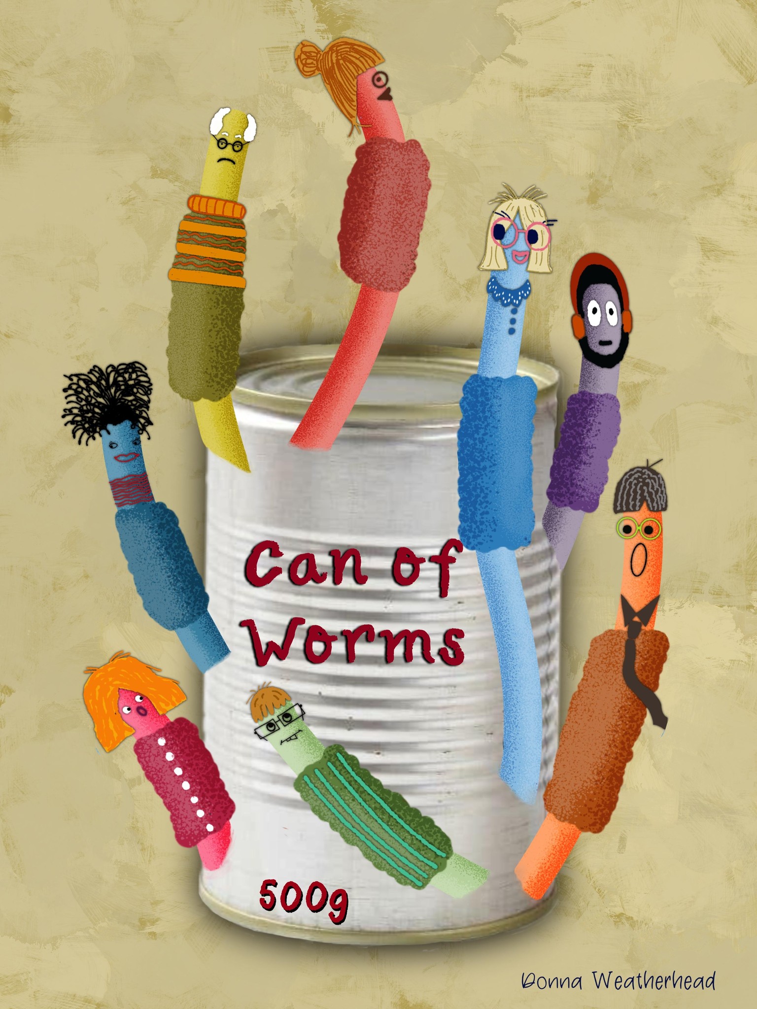 Can of worms - image 1 - student project
