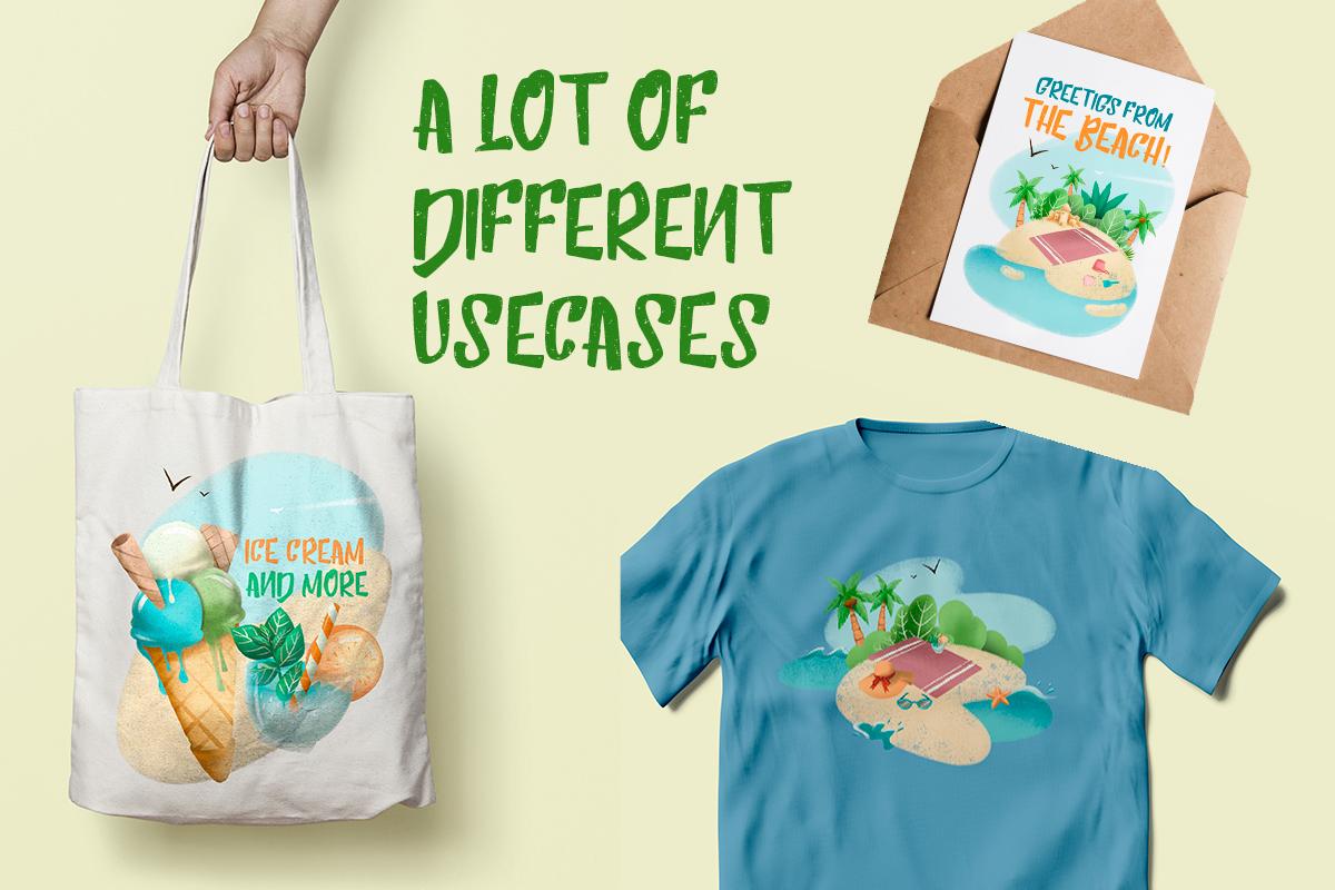 Summer Illustration Set Pack - image 2 - student project