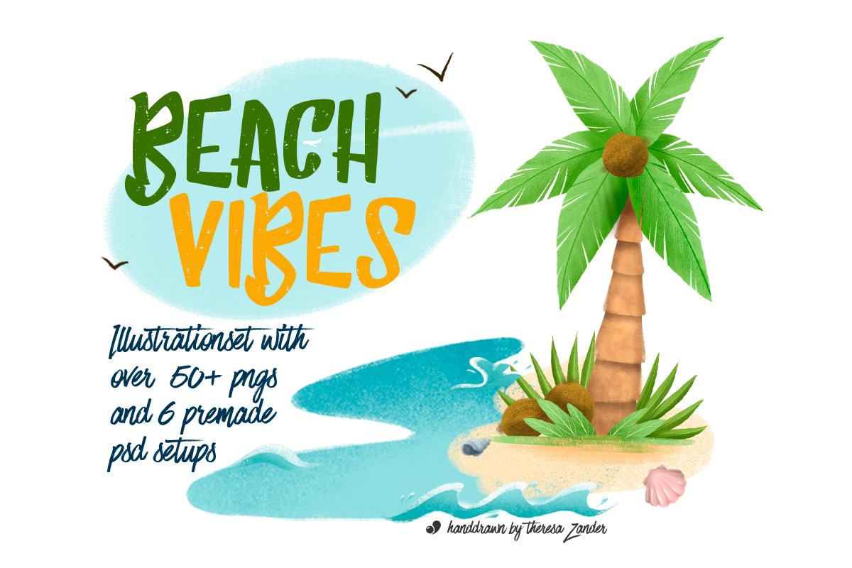 Summer Illustration Set Pack - image 1 - student project