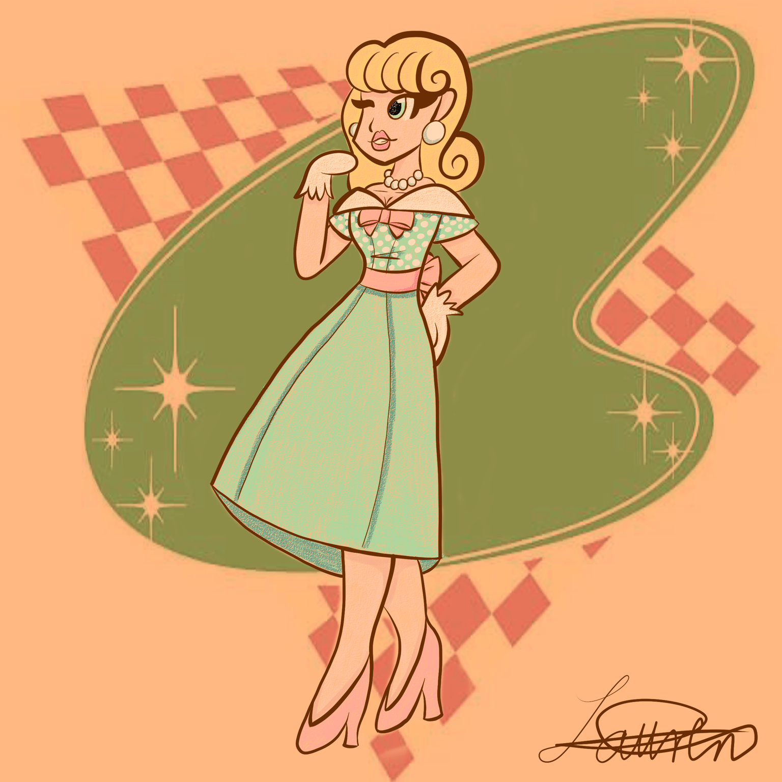 50's Classy Style - image 1 - student project