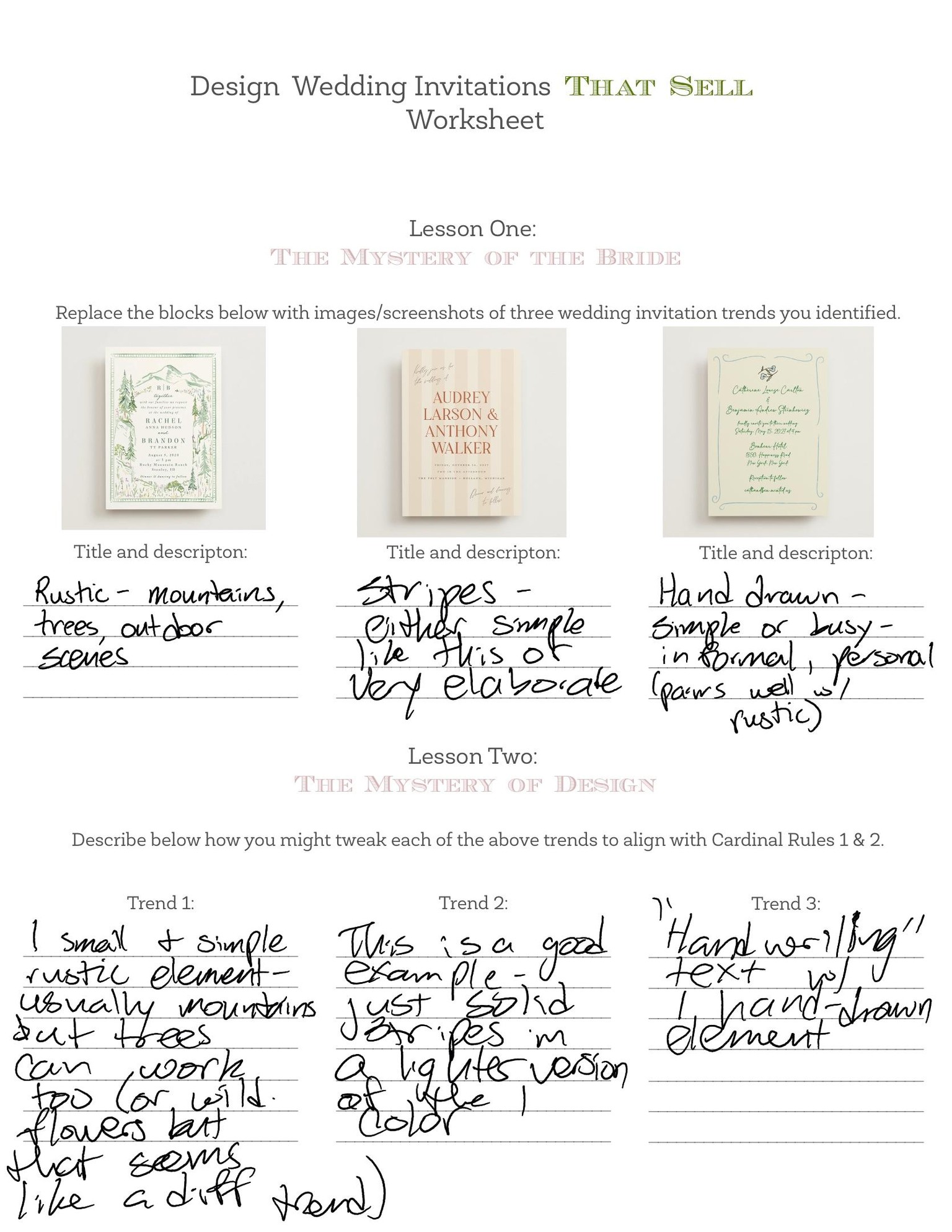 Invitation and variations - image 1 - student project