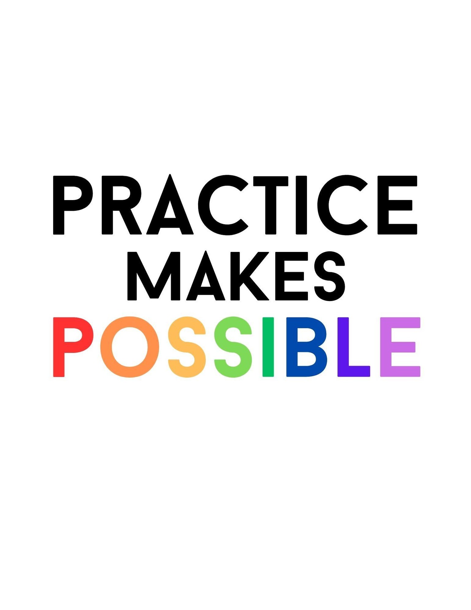 Practice Makes Possible - image 1 - student project