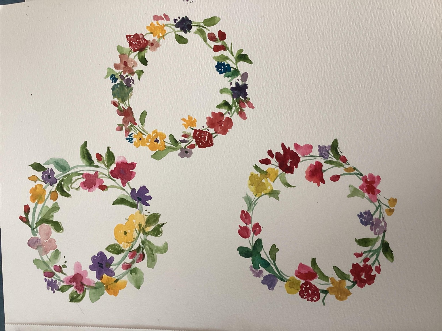 Simple wreaths - image 3 - student project