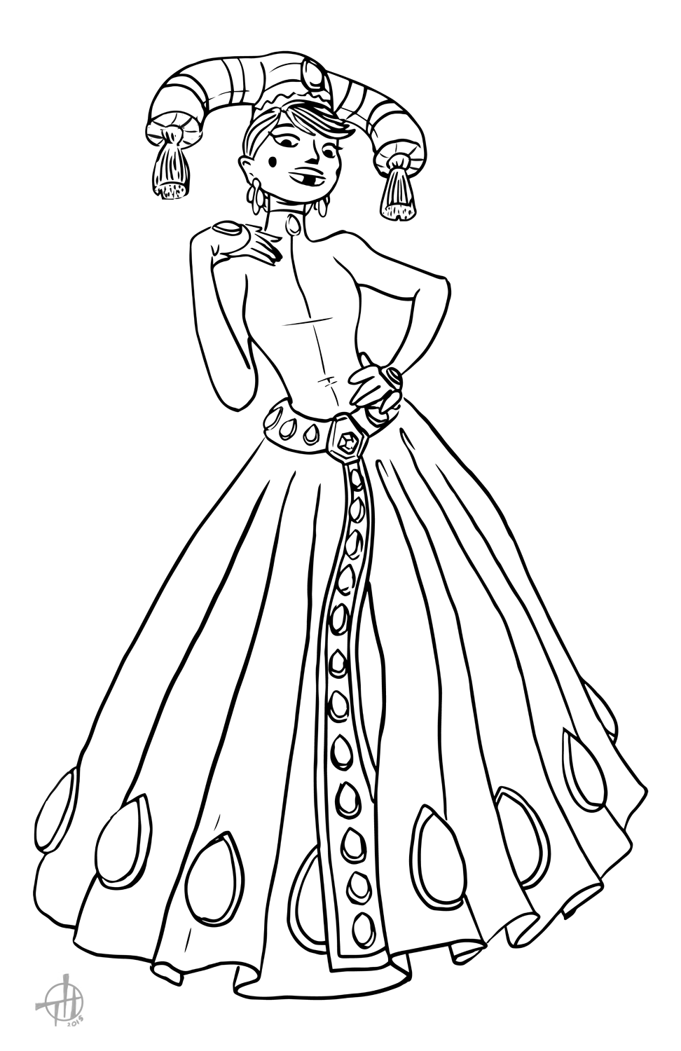 Turn my daughter into an Alien Princess - image 4 - student project