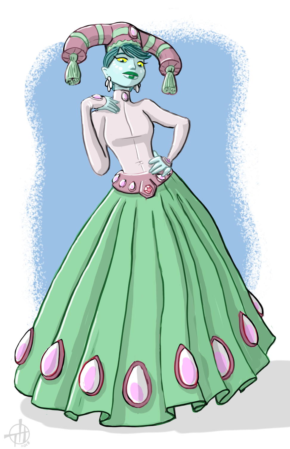 Turn my daughter into an Alien Princess - image 5 - student project