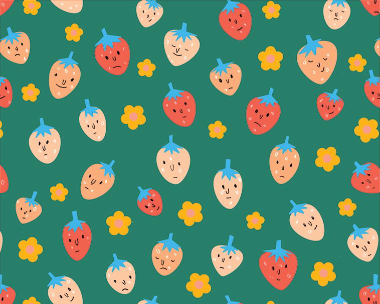 Worried Strawberries - image 7 - student project